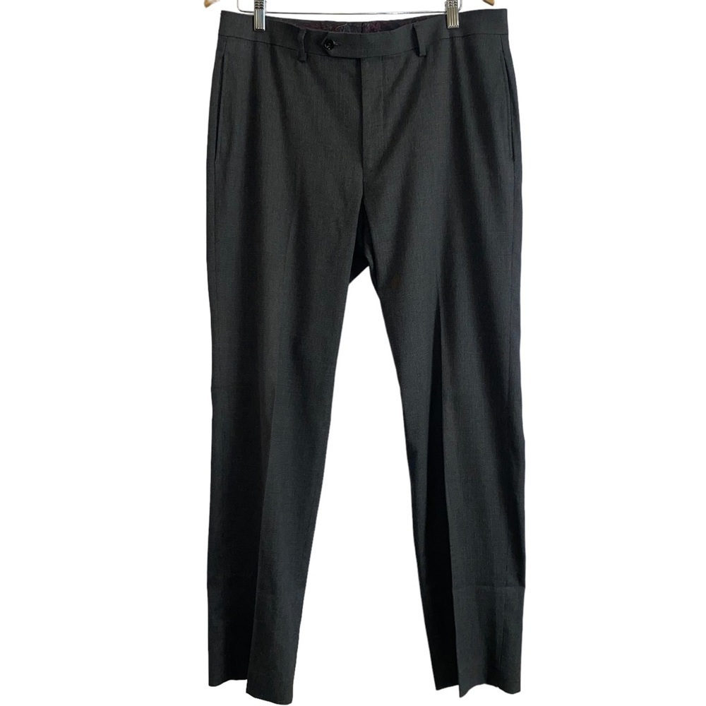 Lauren Ralph Lauren Classic Fit UltraFlex Stretch Flat Front Suit Pants 34 X 32 - Picture 7 of 8